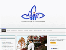 Tablet Screenshot of lovingfit.com
